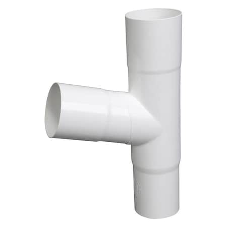 Protectionpro Classic 8 x 12 in. White Vinyl Downspout Adapter PR2512977